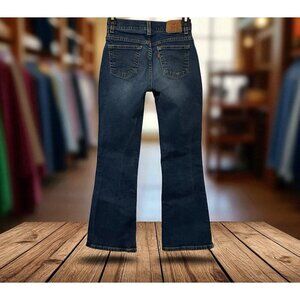 Levis Girls Medium Wash Bootcut Jeans Size 12R Blue Pockets